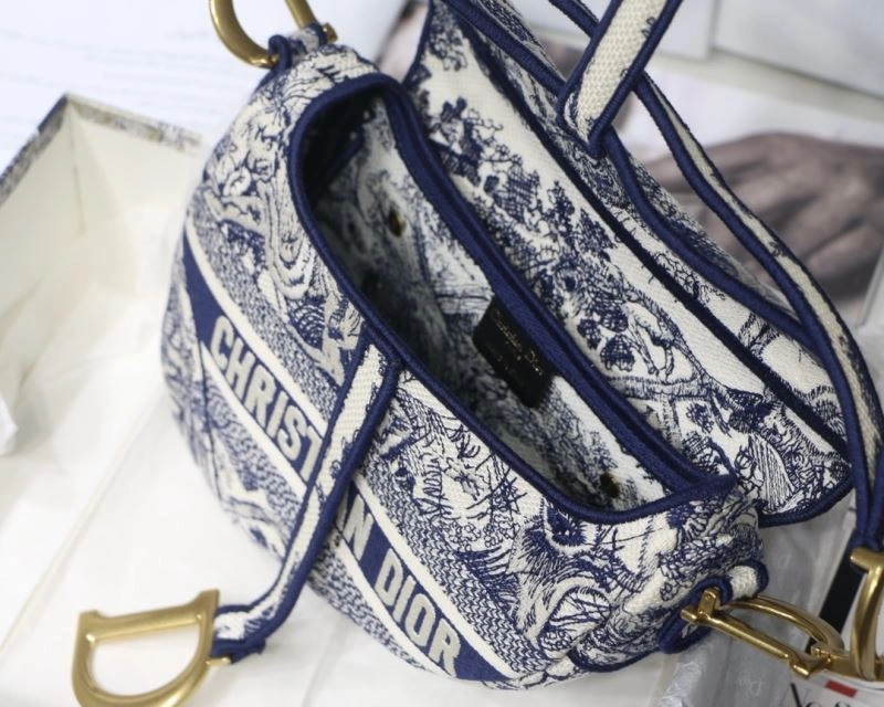 Tailored Christian Dior Saddle Bags 75734