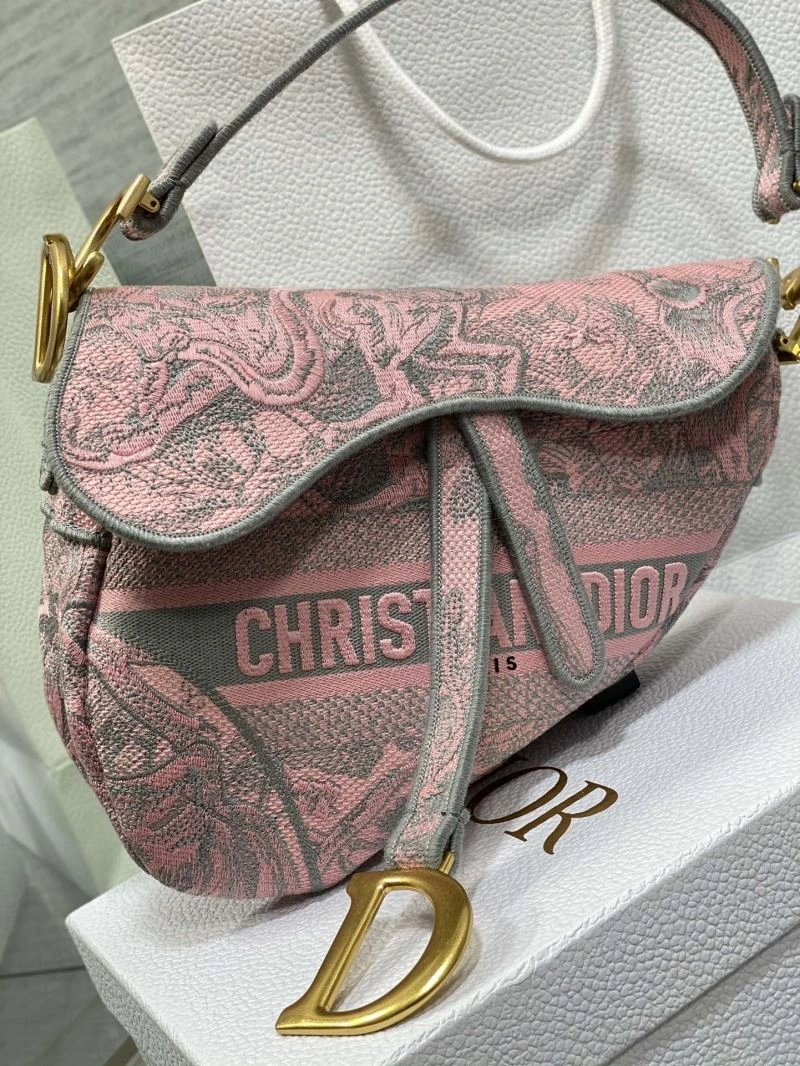 Sustainable Christian Dior Saddle Bags 75674