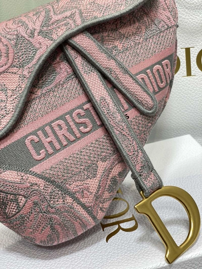 Sustainable Christian Dior Saddle Bags 75674