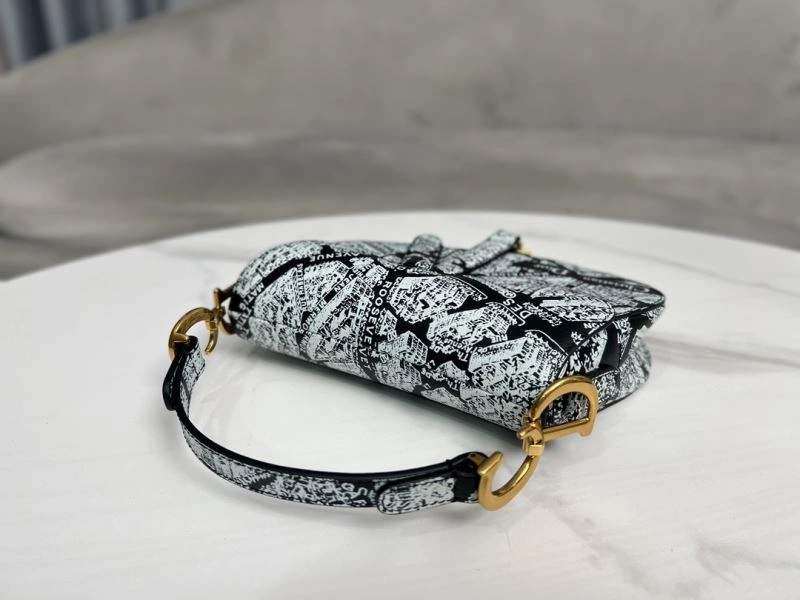 Sustainable Christian Dior Saddle Bags 75689
