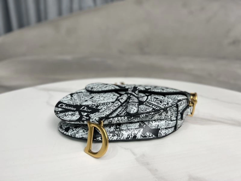 Sustainable Christian Dior Saddle Bags 75689