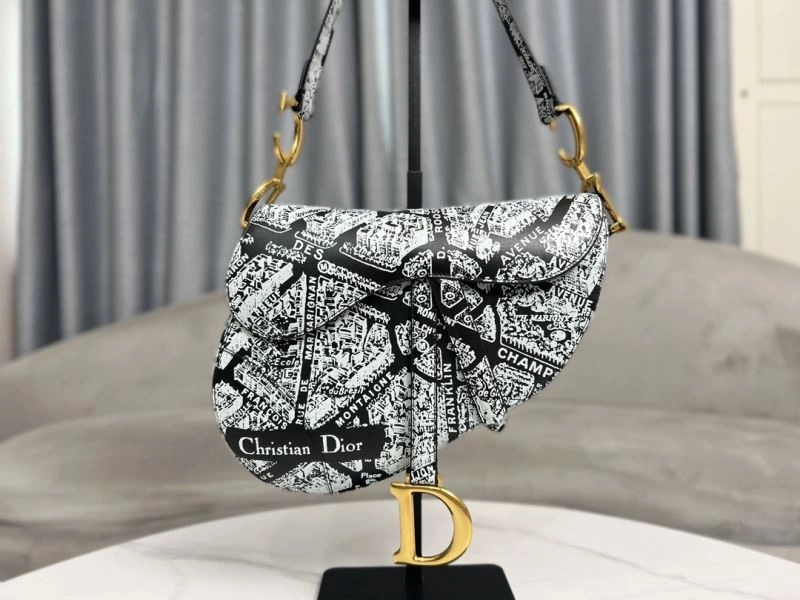 Chic Christian Dior Saddle Bags 75684