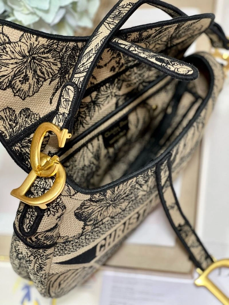 Lightweight Christian Dior Saddle Bags 75680