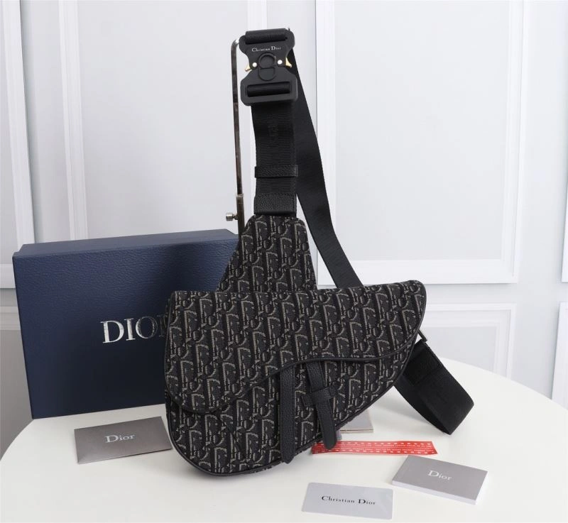 Lightweight Christian Dior Saddle Bags 74209