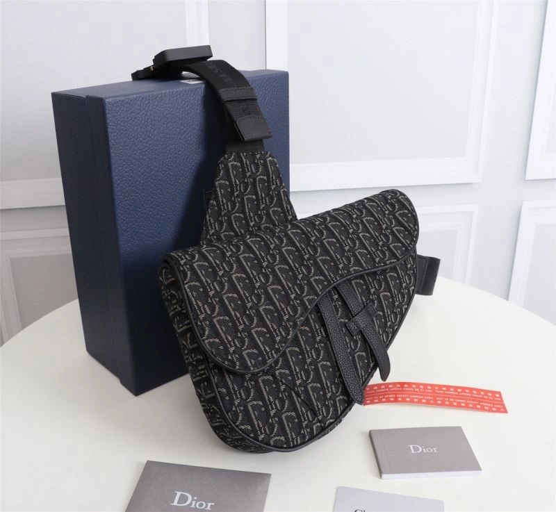 Lightweight Christian Dior Saddle Bags 74209
