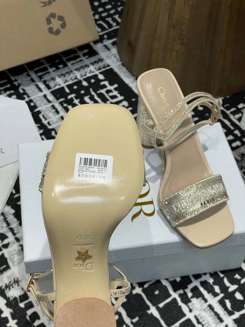 Sleek Christian Dior Sandals 22020