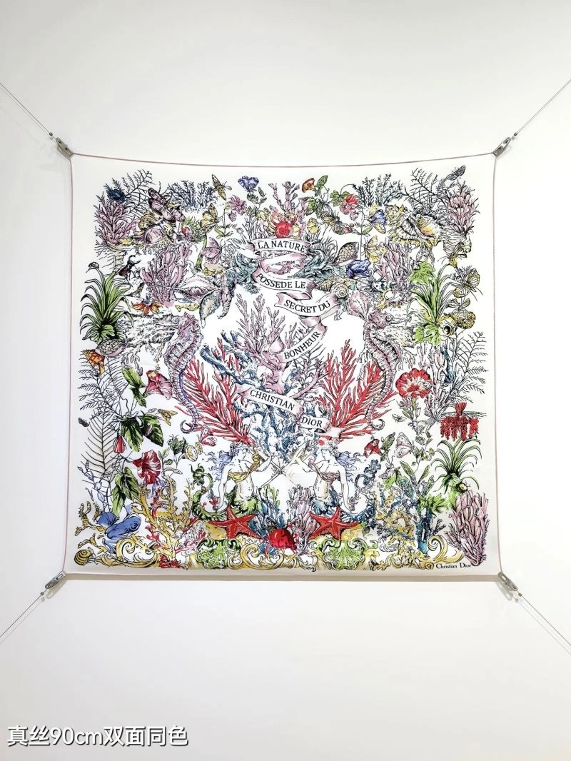 Bright Christian Dior Scarf 271145