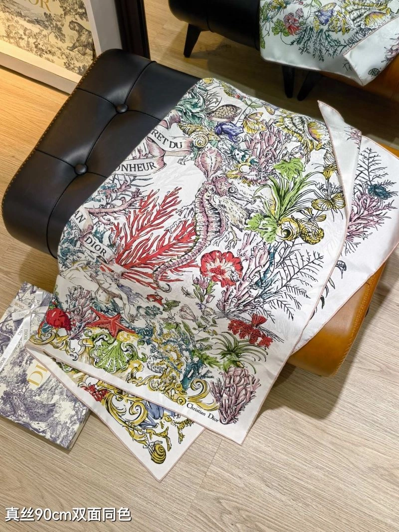 Bright Christian Dior Scarf 271145