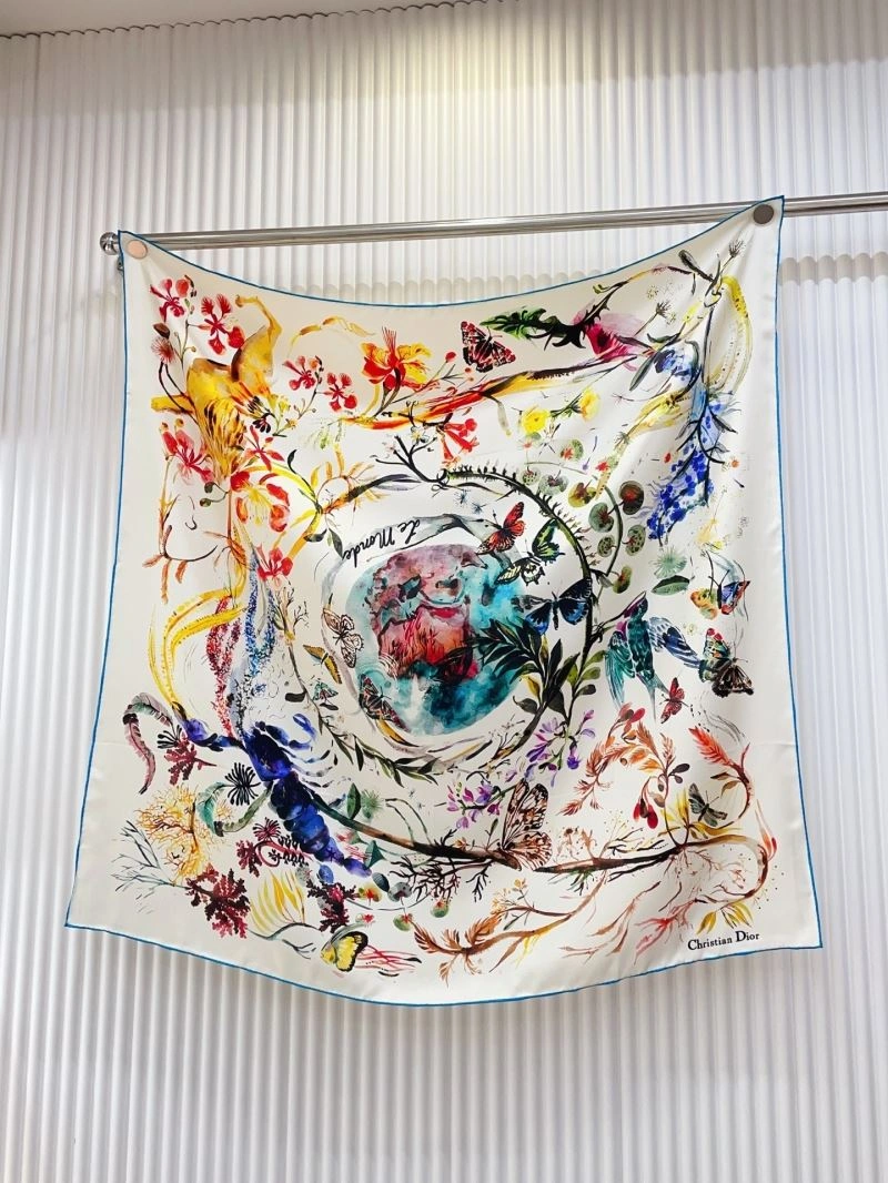 Christian Dior Scarf Colorful 271841