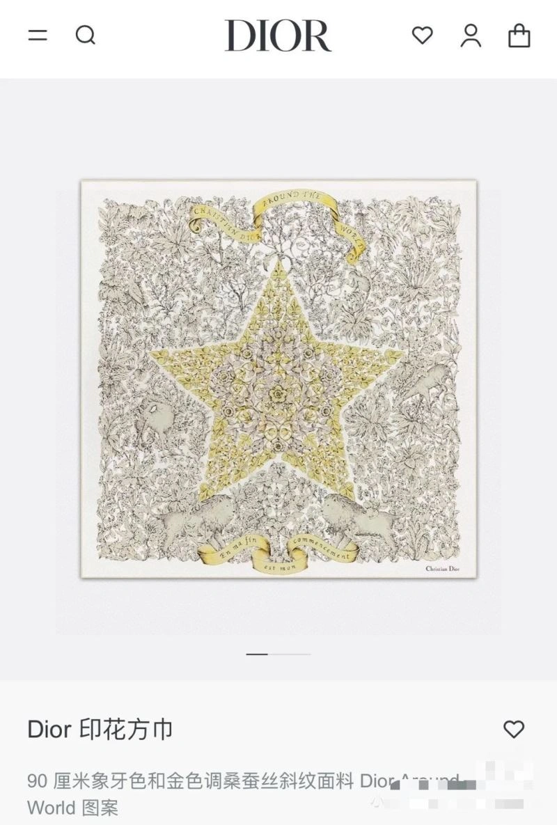 Christian Dior Scarf Sleek 271826