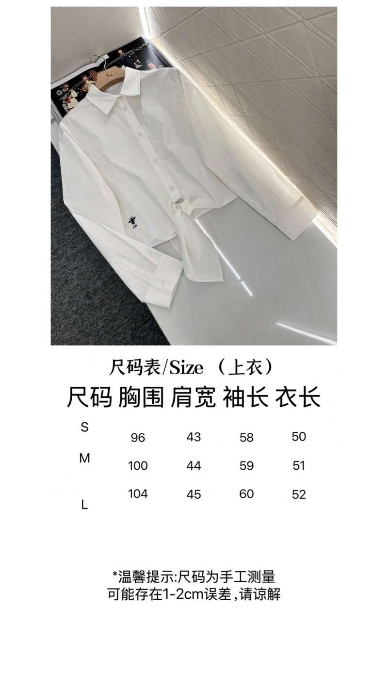 Christian Dior Shirts Minimalist 112870