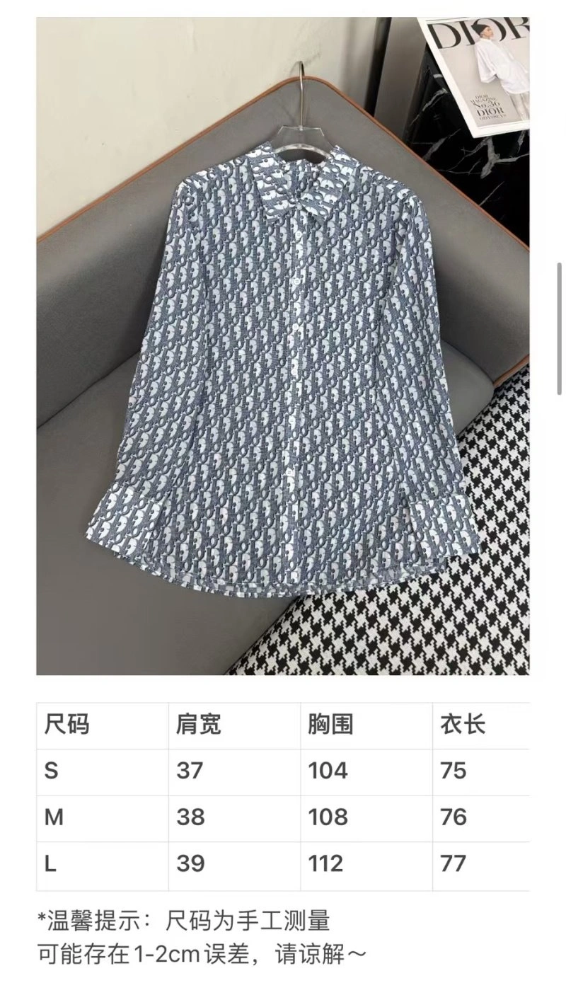 Christian Dior Shirts ComfortFit 114314