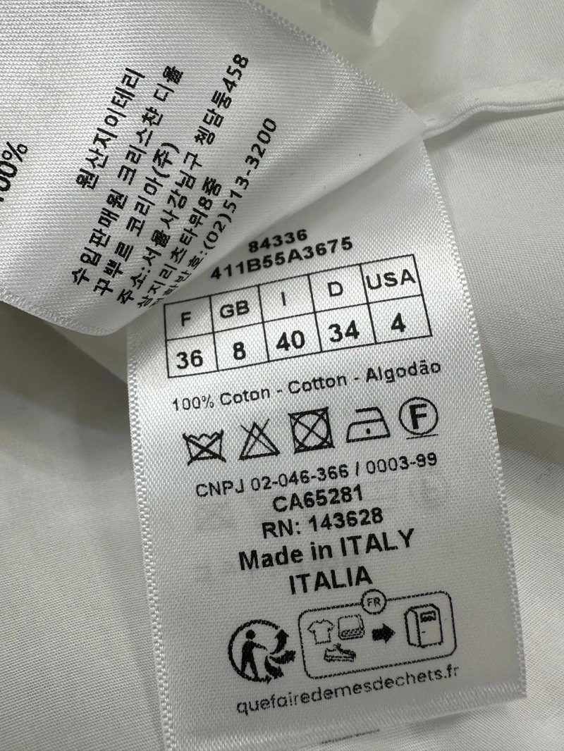 Stretchable Christian Dior Shirts 112101
