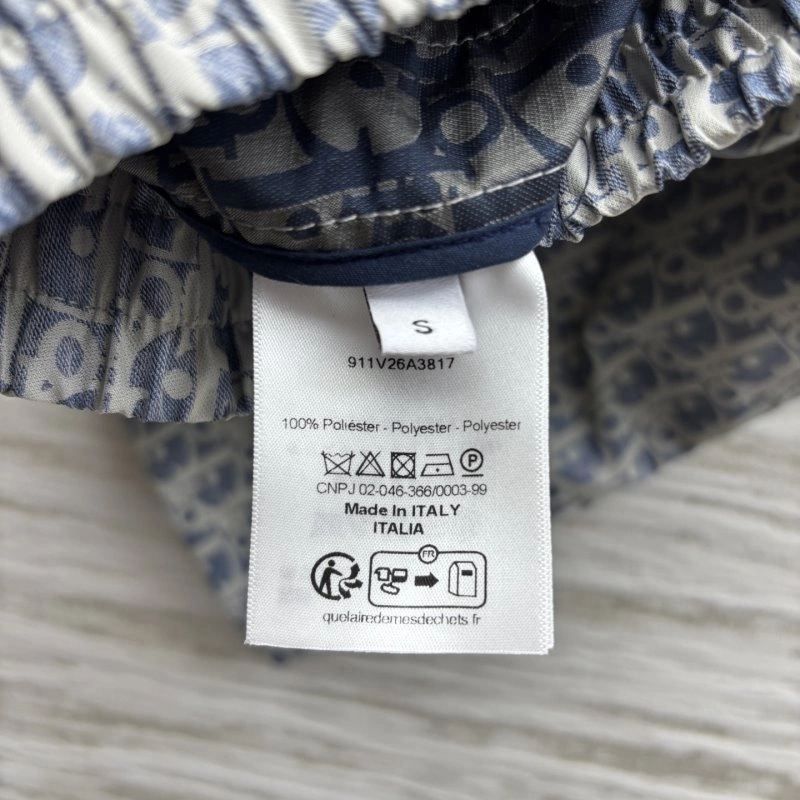 MoistureWicking Christian Dior Short Pants 112851
