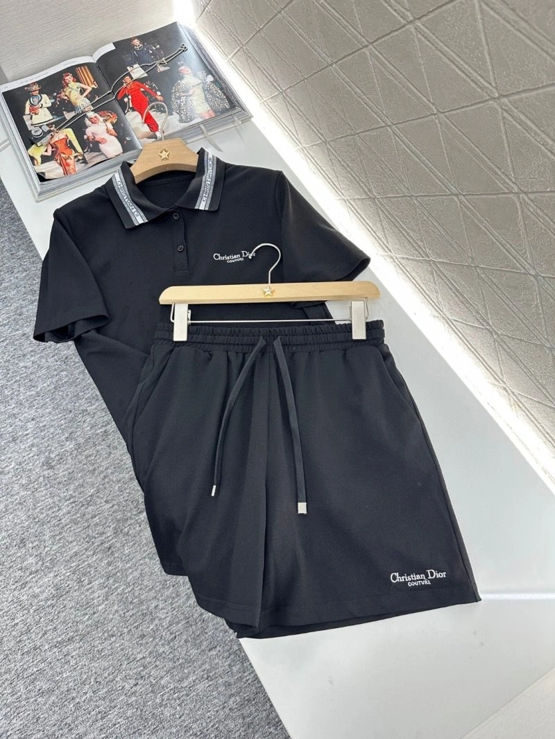 Christian Dior Short Suits Breathable 112817