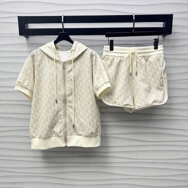 ZipUp Christian Dior Short Suits 112008