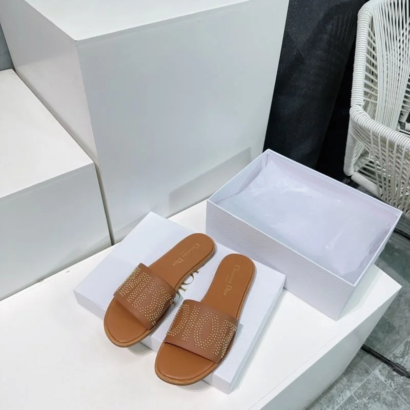 Supportive Christian Dior Slippers 21957