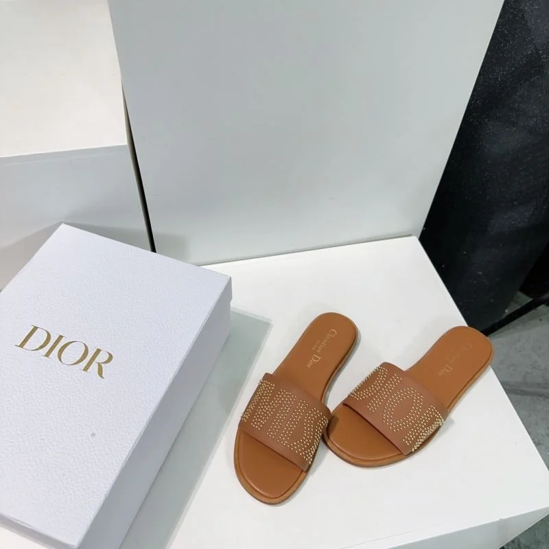 Supportive Christian Dior Slippers 21957