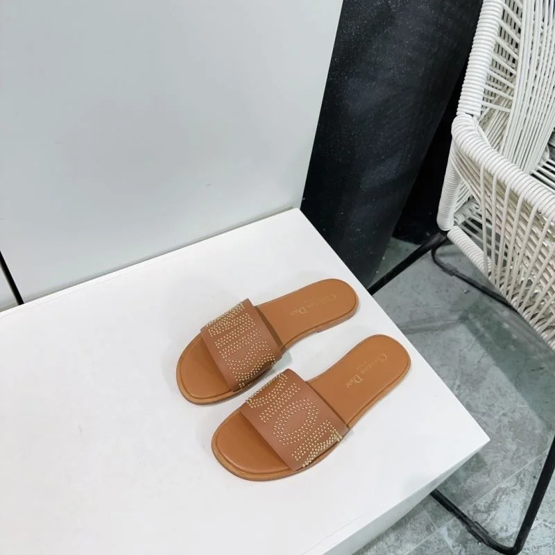 Supportive Christian Dior Slippers 21957