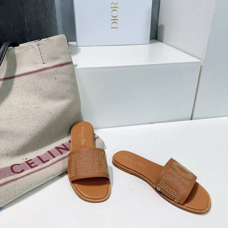 Supportive Christian Dior Slippers 21957