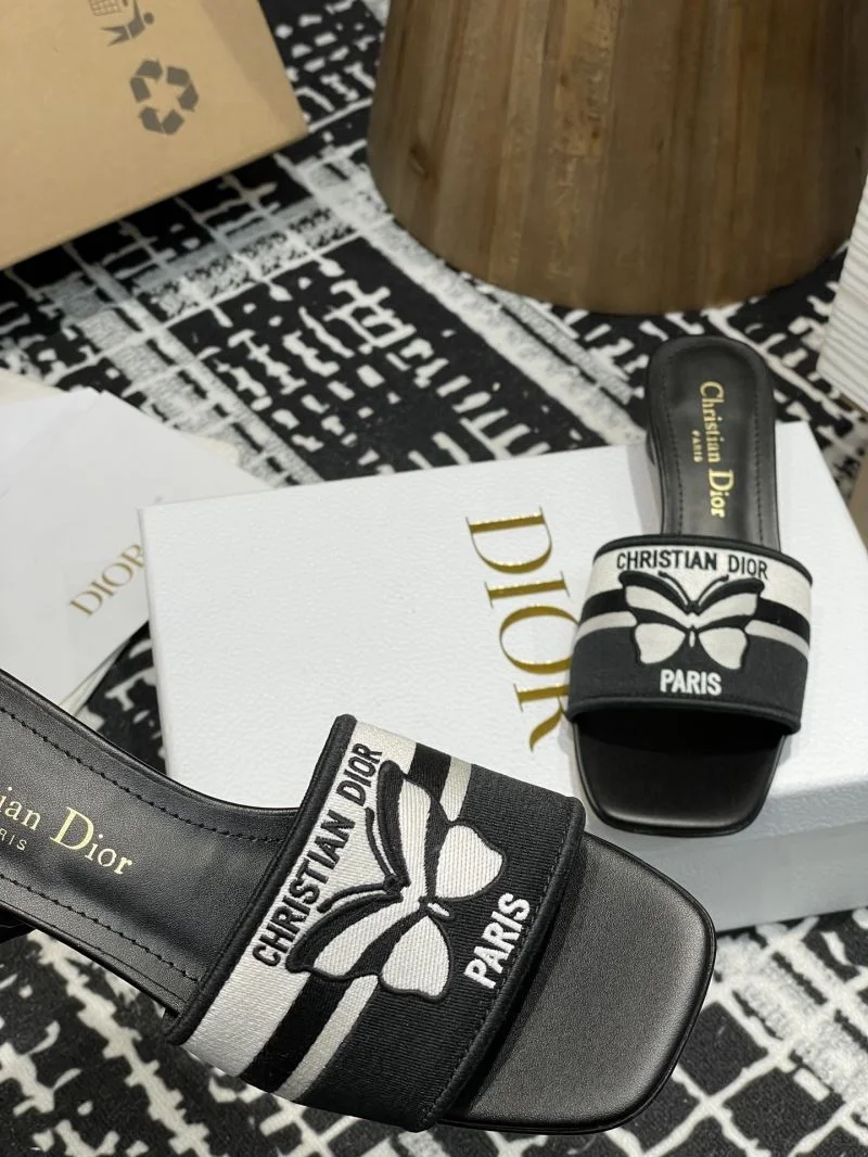 Colorful Christian Dior Slippers 22016