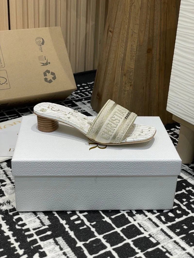 Compact Christian Dior Slippers 21940