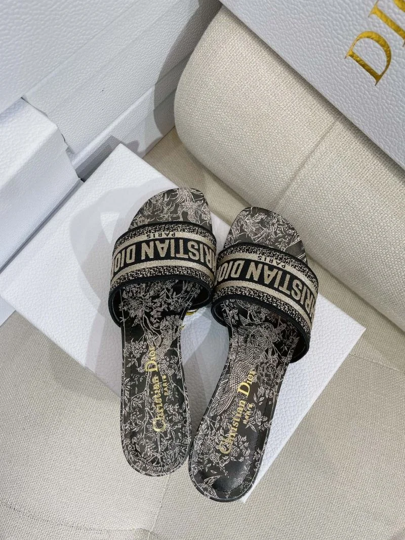 Practical Christian Dior Slippers 21891