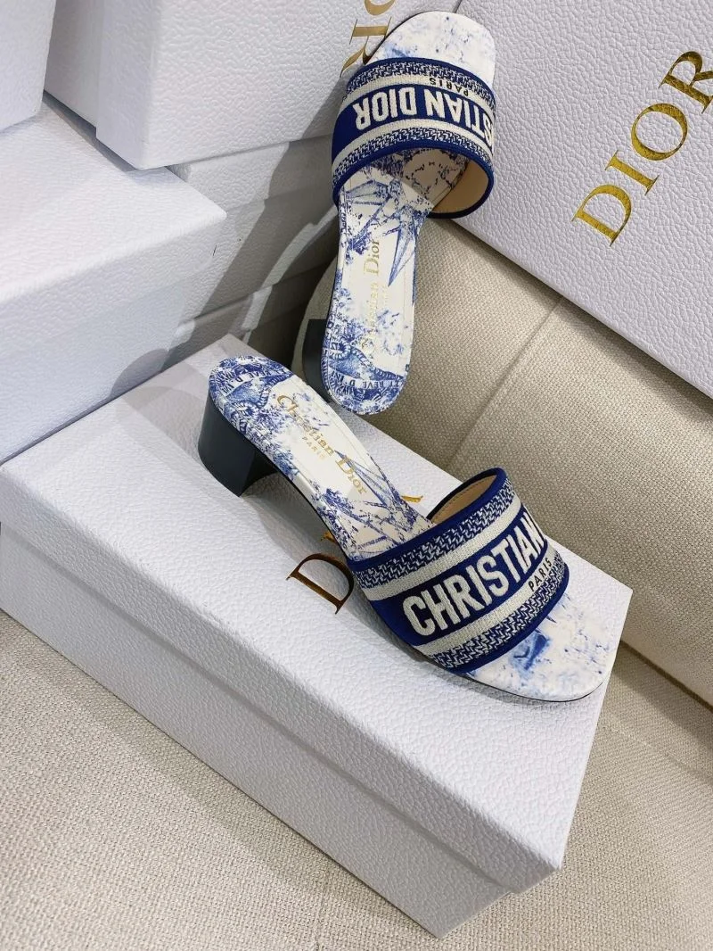 Christian Dior Slippers SmoothTexture 21887