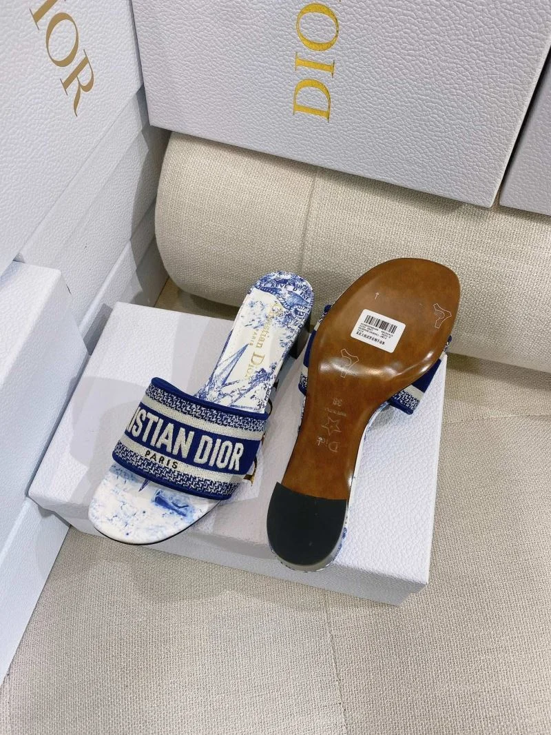 Christian Dior Slippers SmoothTexture 21887