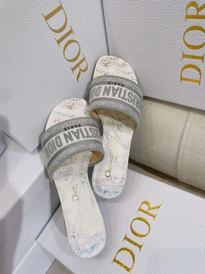 Practical Christian Dior Slippers 21882