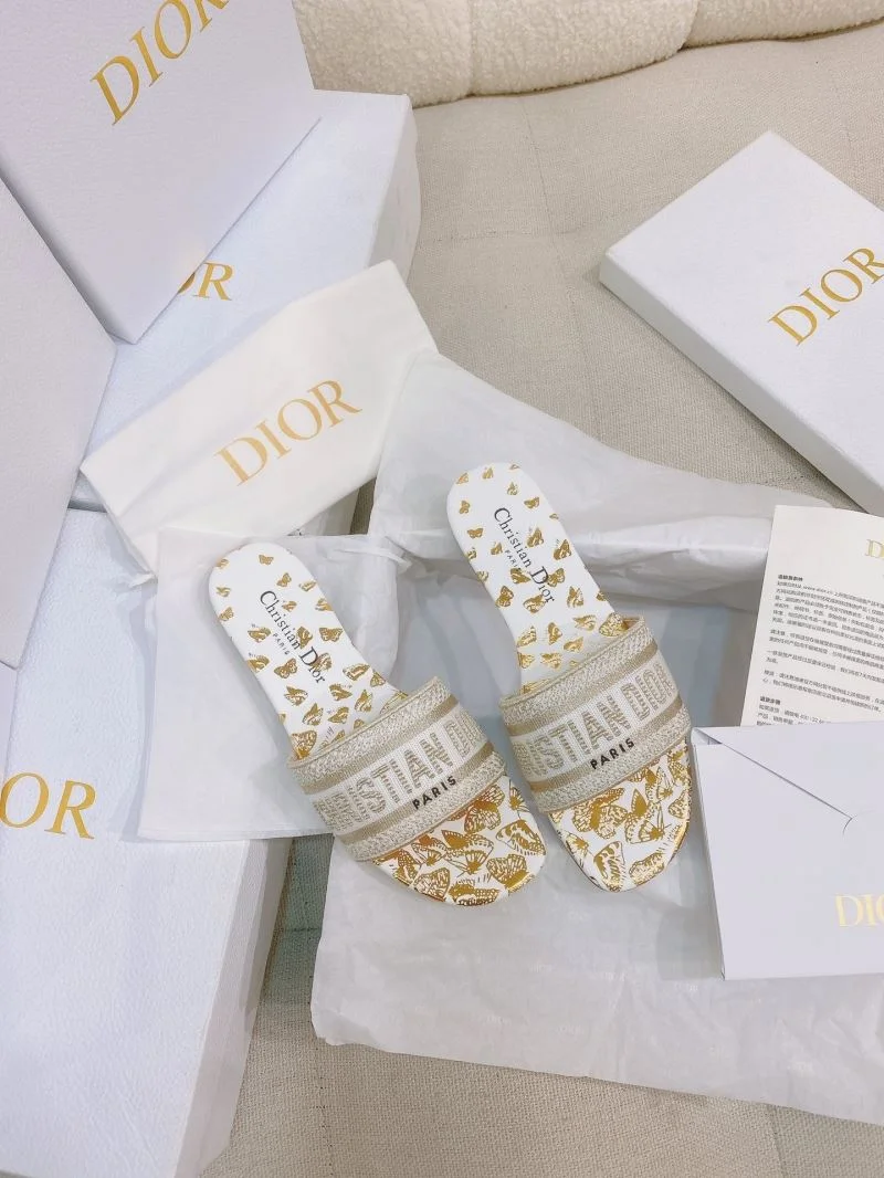 Bright Christian Dior Slippers 21875