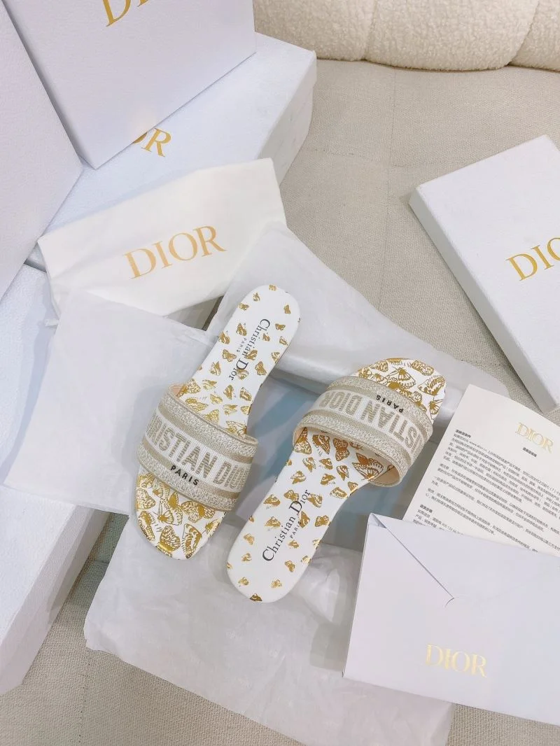 Bright Christian Dior Slippers 21875