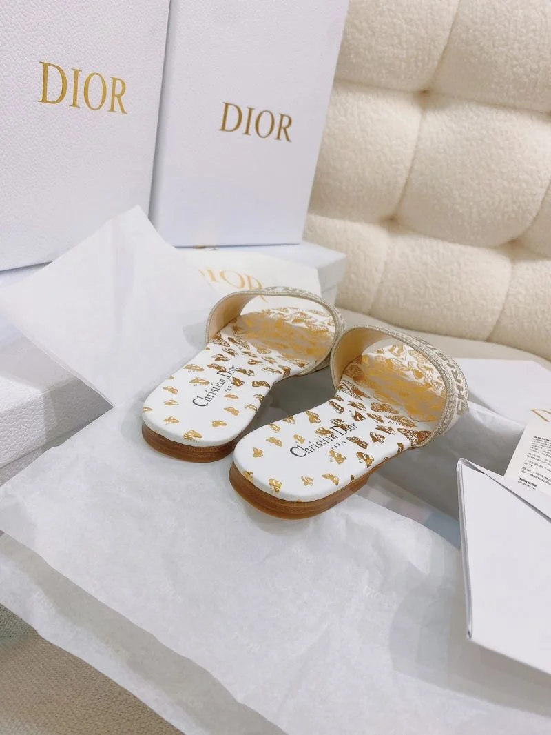 Bright Christian Dior Slippers 21875
