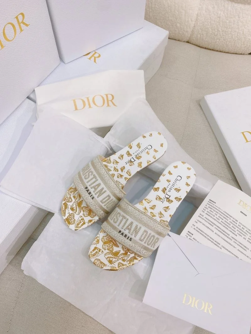 Bright Christian Dior Slippers 21875