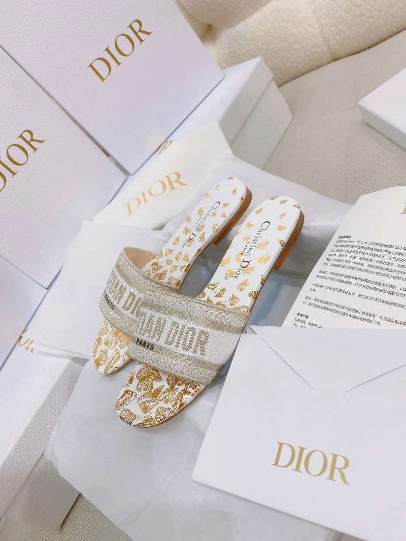 Bright Christian Dior Slippers 21875