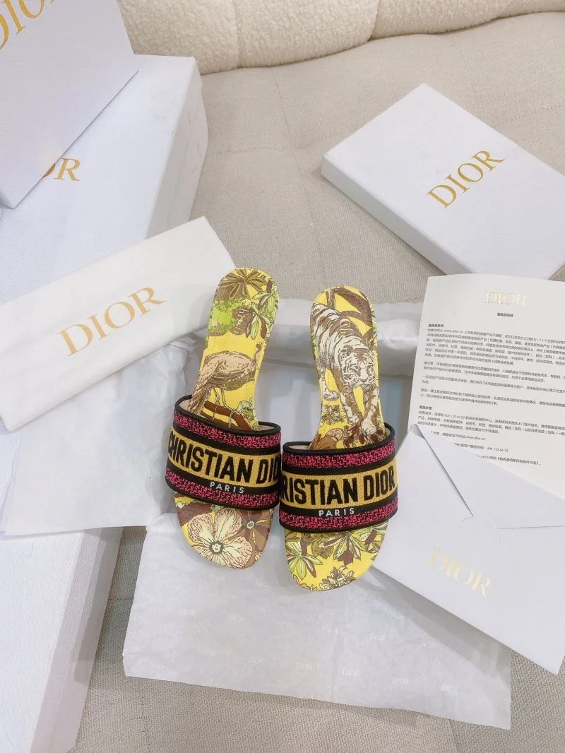 Bold Christian Dior Slippers 21878