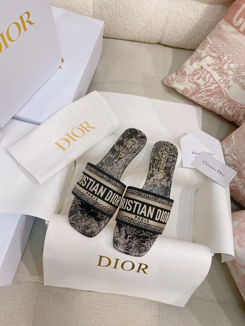 Trendy Christian Dior Slippers 21872