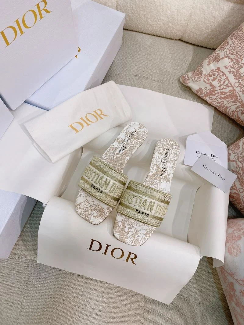 Christian Dior Slippers SmoothTexture 21866