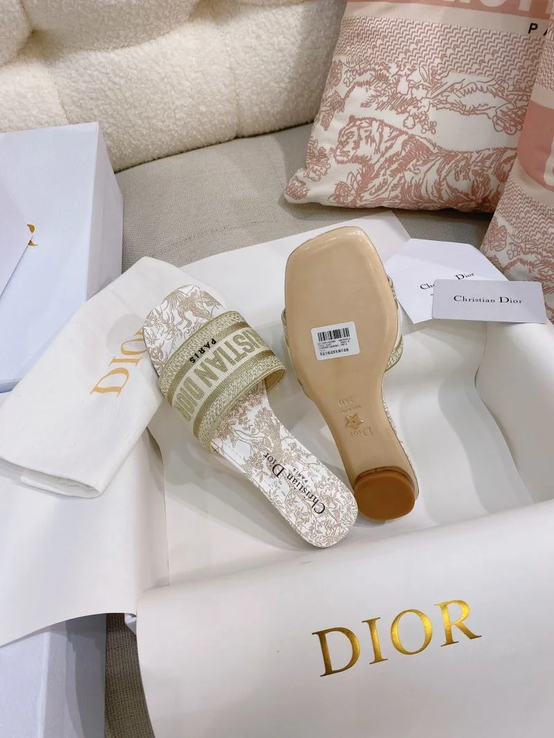 Christian Dior Slippers SmoothTexture 21866