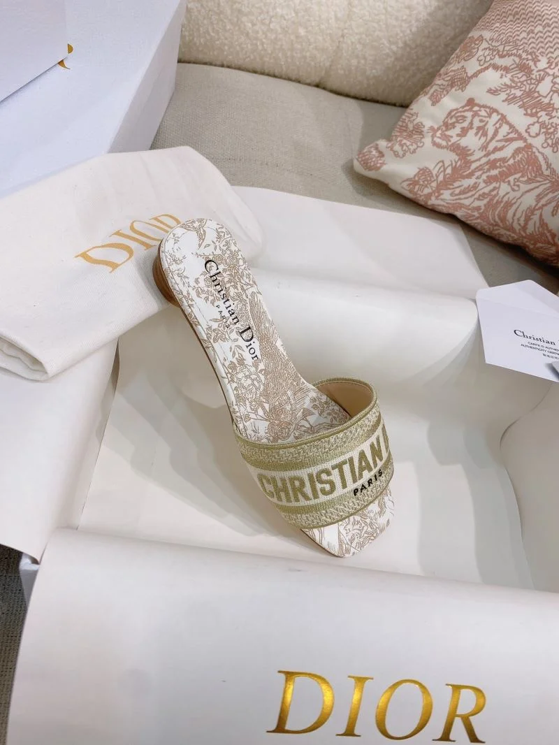 Christian Dior Slippers SmoothTexture 21866