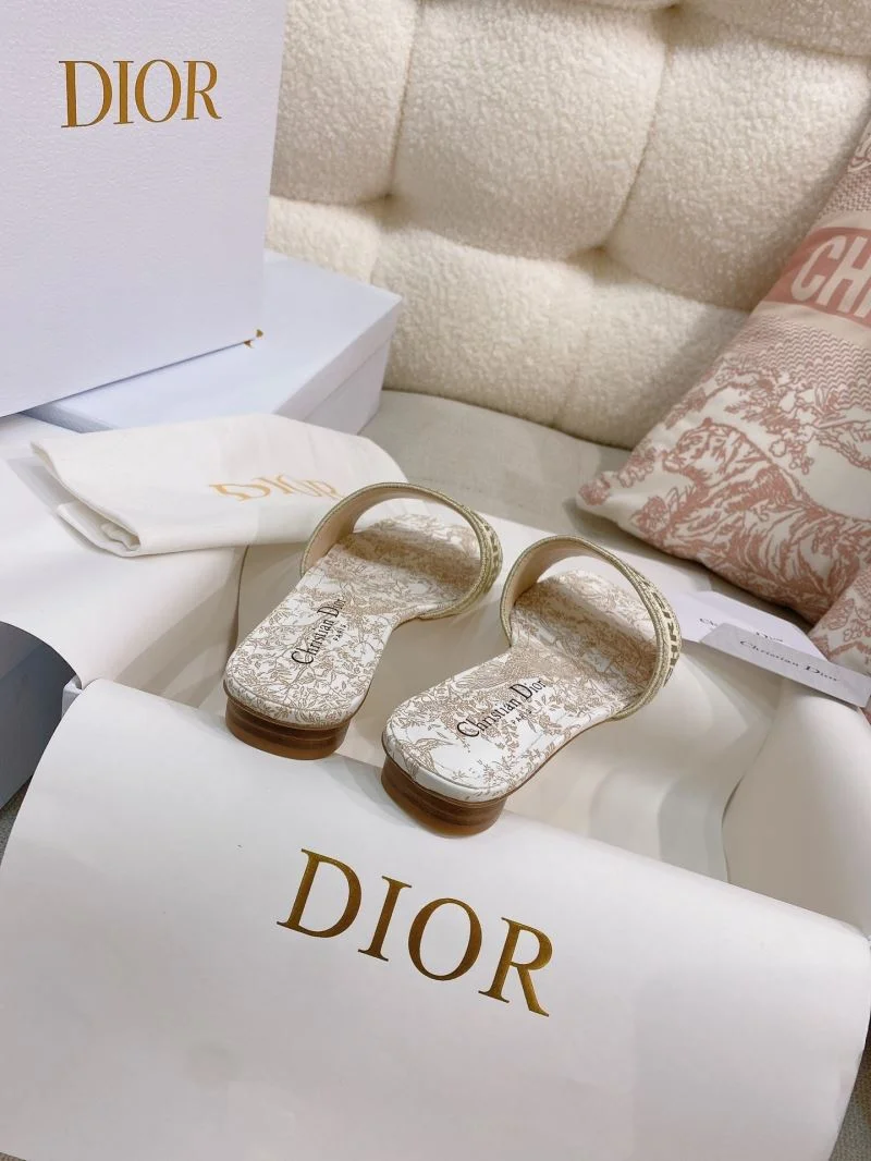 Christian Dior Slippers SmoothTexture 21866