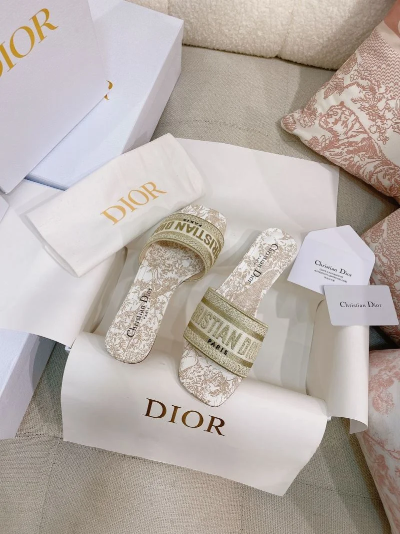 Christian Dior Slippers SmoothTexture 21866