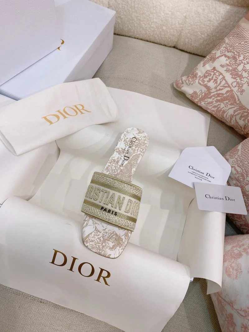 Christian Dior Slippers SmoothTexture 21866