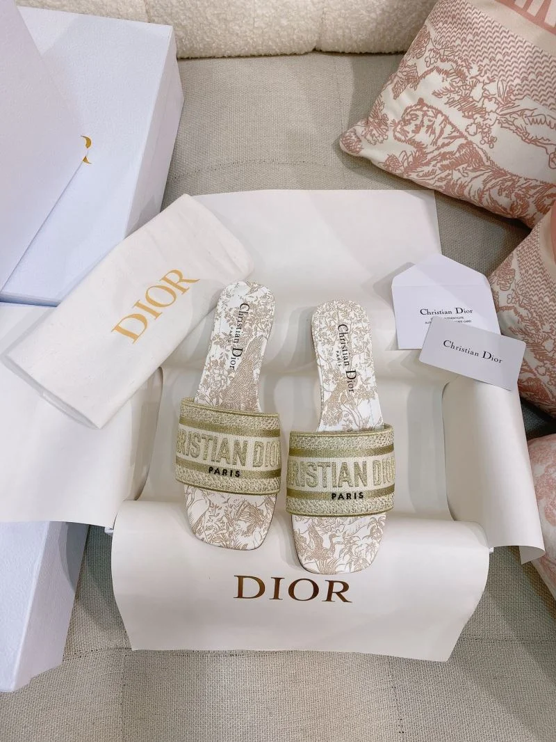 Christian Dior Slippers SmoothTexture 21866