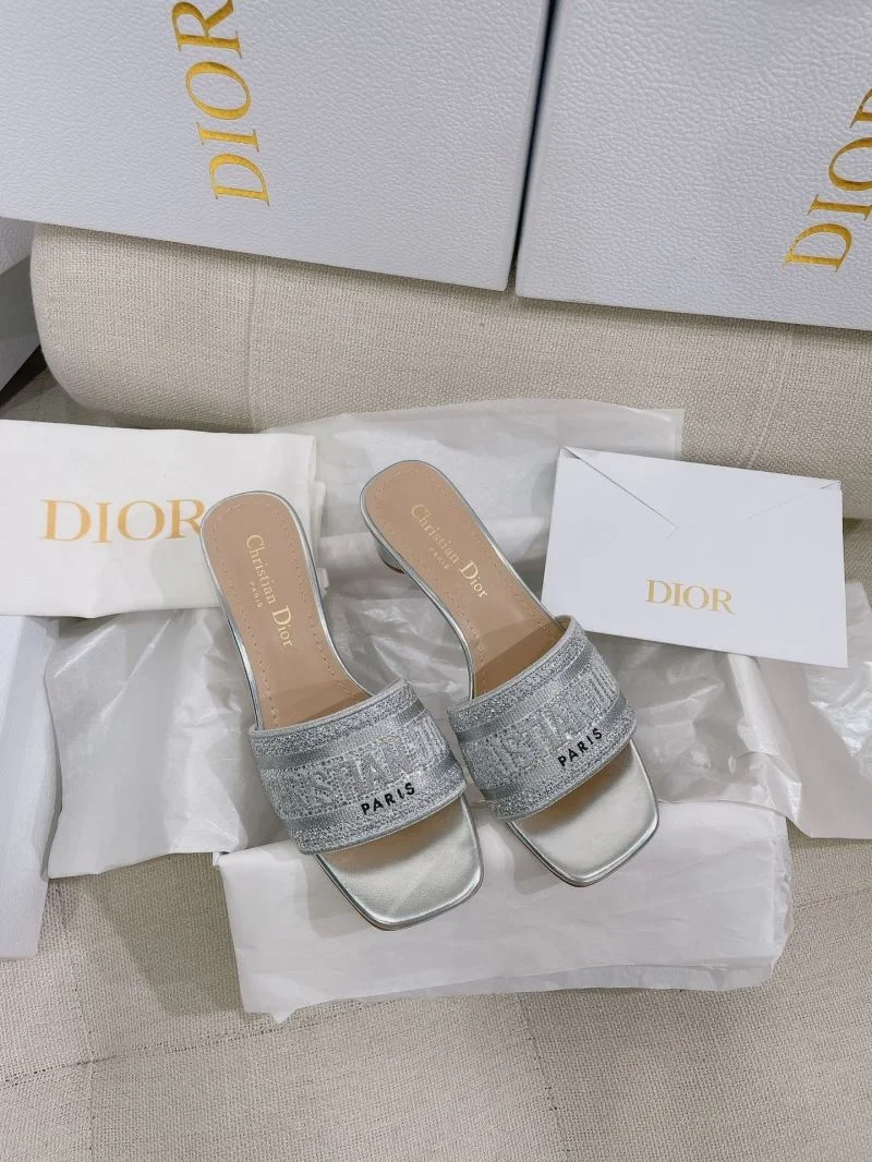 Compact Christian Dior Slippers 21861