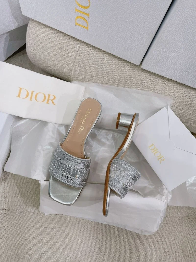 Compact Christian Dior Slippers 21861