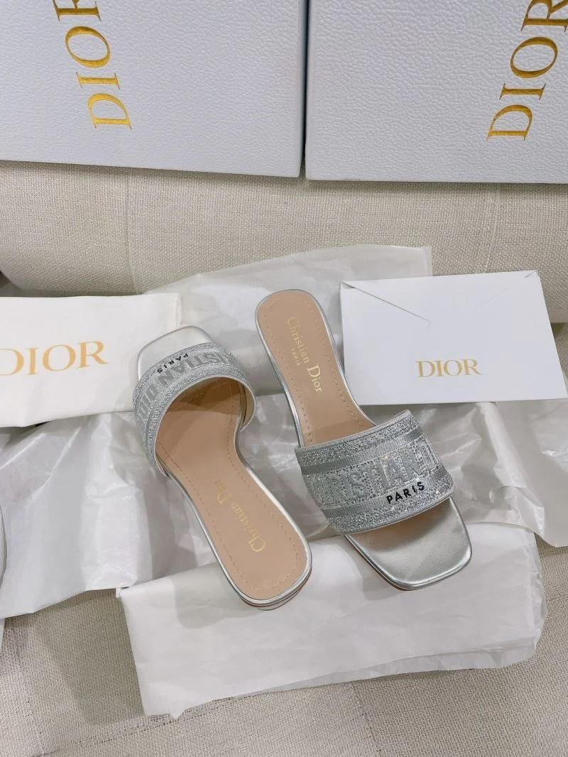 Compact Christian Dior Slippers 21861
