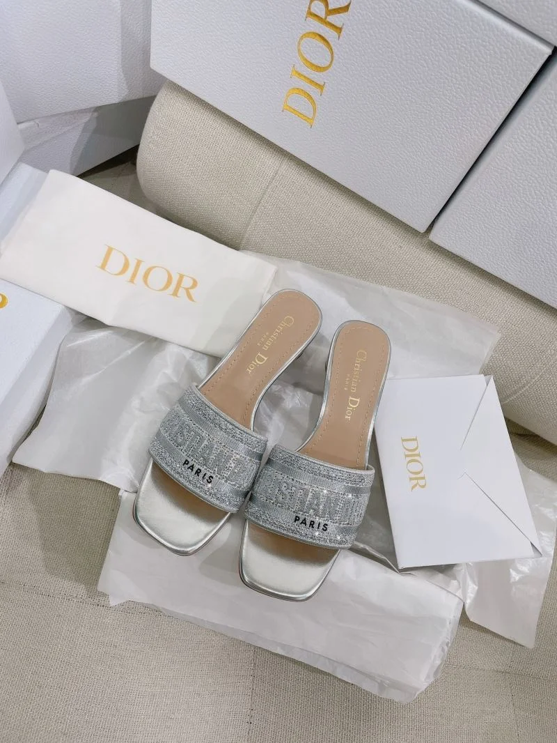 Compact Christian Dior Slippers 21861