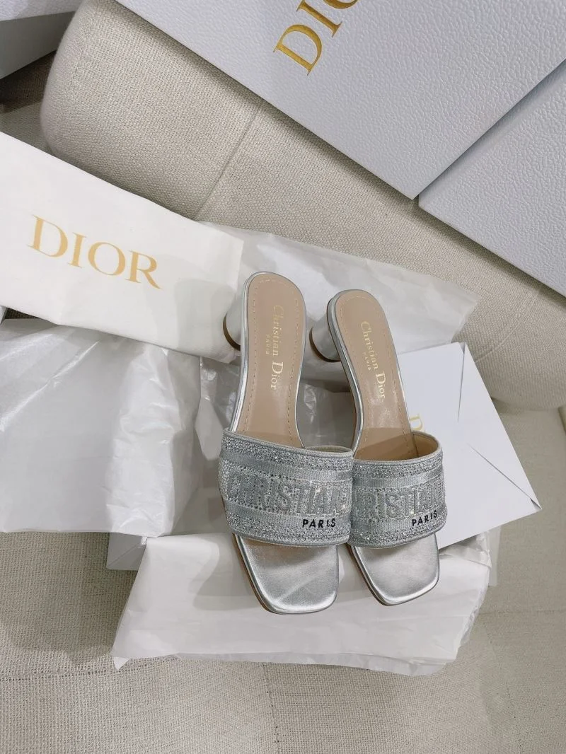 Compact Christian Dior Slippers 21861