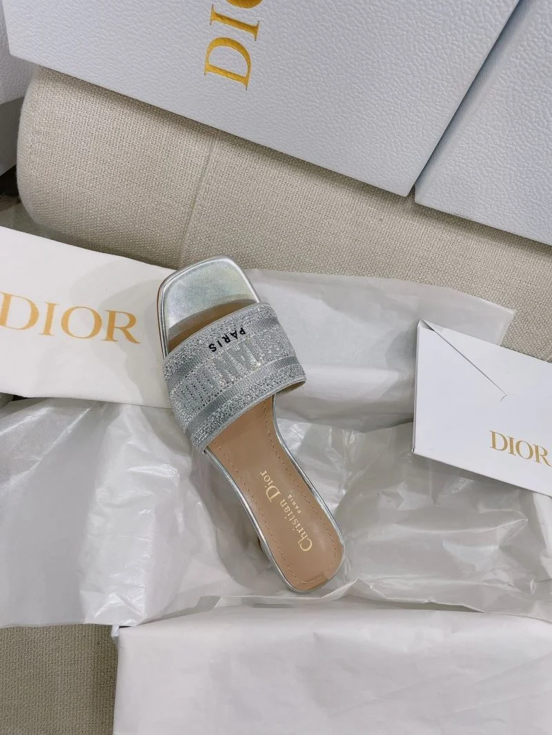 Compact Christian Dior Slippers 21861